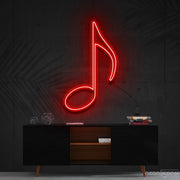 Musical Note Quaver Neon Sign