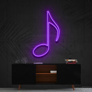 Musical Note Quaver Neon Sign