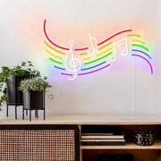 Musical Notes Neon Sign