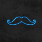 Mustache Neon Sign