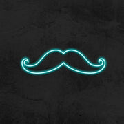 Mustache Neon Sign