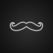 Mustache Neon Sign