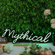 Mythical Green Neon Sign