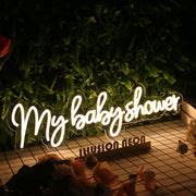 My Babyshower Neon Sign