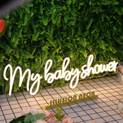 My Babyshower Neon Sign