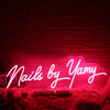 Nails By Yamy Red Neon Sign