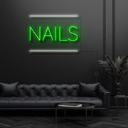 Nails Neon Sign