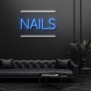 Nails Neon Sign