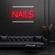 Nails Neon Sign