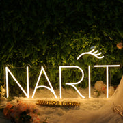 NARIT Yellow Neon Sign