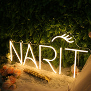 NARIT Yellow Neon Sign