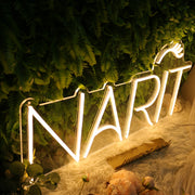 NARIT Yellow Neon Sign