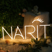 NARIT Yellow Neon Sign