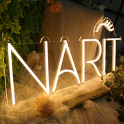 NARIT Yellow Neon Sign