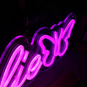 Natalie Pink Neon Sign