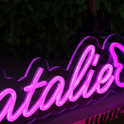 Natalie Pink Neon Sign