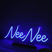 Nee Nee Blue Neon Sign