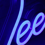 Nee Nee Blue Neon Sign