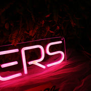 Neers Red Custom Neon Sign