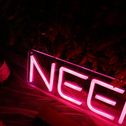 Neers Red Custom Neon Sign