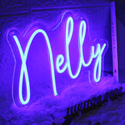 Nelly Blue Neon Sign