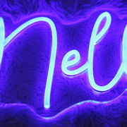 Nelly Blue Neon Sign