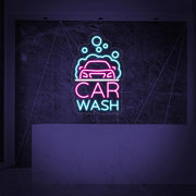 Neon Car Signs For Car Wash Stores Open Sign