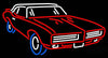 Neon Car Signs Neon Tube Light Wall Decor