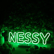 Nessy Green Neon Sign