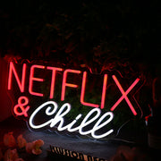 Netflix And chill Custom Neon Sign