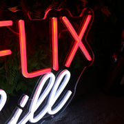 Netflix And chill Custom Neon Sign