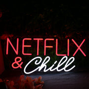 Netflix And chill Custom Neon Sign