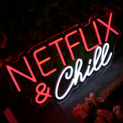 Netflix And chill Custom Neon Sign