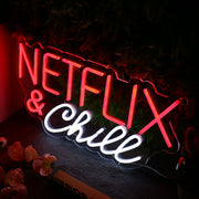 Netflix And chill Custom Neon Sign