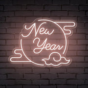 New Year Spring Festival Celebrate Neon Sign