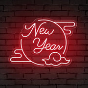 New Year Spring Festival Celebrate Neon Sign