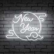 New Year Spring Festival Celebrate Neon Sign