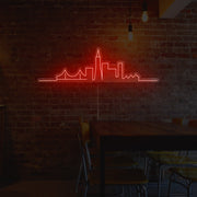 New York Skyline Neon Sign