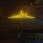 New York Skyline Neon Sign