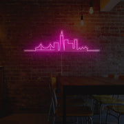 New York Skyline Neon Sign