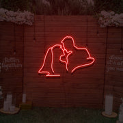 Newlyweds Wedding Neon Sign Lights Night Lamp Led Neon Sign Light For Home Party