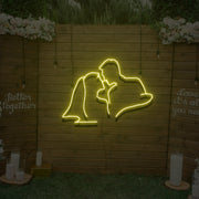 Newlyweds Wedding Neon Sign Lights Night Lamp Led Neon Sign Light For Home Party