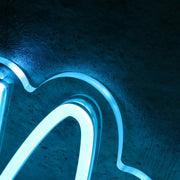 Nichols Blue Neon Sign