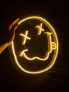 Nirvana Smile Crazy Neon Sign