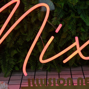 Nixon Orange Neon Sign