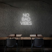 No Bad Vibes Neon Sign