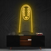 No Face Spirited Away Neon Sign