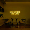 No Music No Life Neon Sign