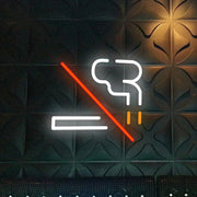 No Smoking Simple Neon Sign