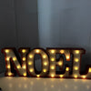 Steel Marquee Letter Noel Name High-End Custom Zinc Metal Marquee Light Marquee Sign